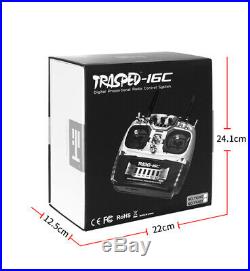 Professional Remote Control Transmitter for HG P407 P801 P802 RC Car/Ship Model
