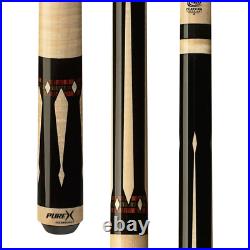 Purex Hxte5 Pool Cue Wrapless With Kamui Tip New Free Shipping Free Hard Case