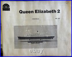 QE2 Anmark Adult Hobby Queen Elizabeth 2 Model Ship Kit 1/450 scale