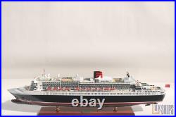 Queen Mary 2 Model Ship Queen Mary 2 Wooden Ship Model 102cm Special Edition