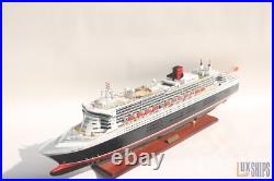 Queen Mary 2 Model Ship Queen Mary 2 Wooden Ship Model 102cm Special Edition