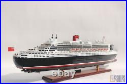 Queen Mary 2 Model Ship Queen Mary 2 Wooden Ship Model 102cm Special Edition