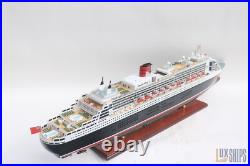 Queen Mary 2 Model Ship Queen Mary 2 Wooden Ship Model 102cm Special Edition