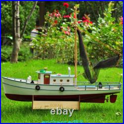 RC model fishing boat NAXOS motor yacht FRP Hull and Plywood Boat DIY Kit set
