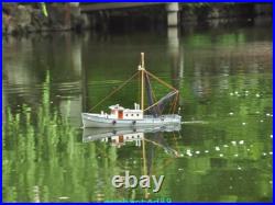 RC model fishing boat NAXOS motor yacht FRP Hull and Plywood Boat DIY Kit set