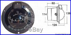 RIVIERA Boat Marine Compass 3 80mm Wall-fit model for sail boats