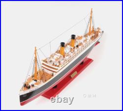 RMS Empress of Ireland Ocean Liner 32 Wooden Model Canada Cruise Ship New
