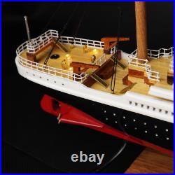 RMS Titanic Model Cruise 23 60cm Titanic Model Ship With golden Lights