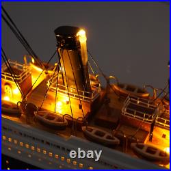 RMS Titanic Model Cruise 23 60cm Titanic Model Ship With golden Lights