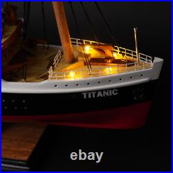 RMS Titanic Model Cruise Ship 23'' Handmade Model Ship Table Decor Birthday Gift