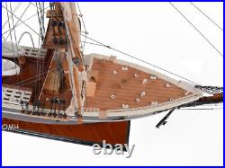 RRS Discovery Antarctic Steamship Royal Research Ship Wood Model 35 Semi-Built