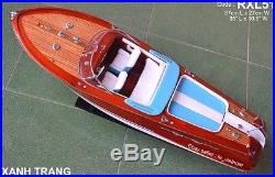 RXL51 # LARGE 87cm / 35 Wooden Speed Model Ship Boat Home Office for DISPLAY
