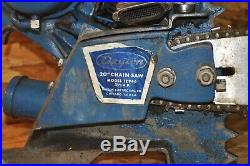 Rare Vintage Dayton Chainsaw Model 1z946 20 Bar For Parts Or Repair Free Ship