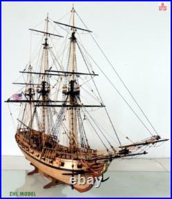 Rattlesnake 1782 Scale 150 35 900 mm Wooden Ship Model Kit