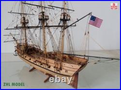 Rattlesnake 1782 Scale 150 35 900 mm Wooden Ship Model Kit