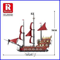 Reobrix Caribbean Pirate Ship DIY Model kit Building Blocks Bricks Toys 3066 PCS