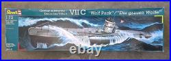 Revell 1/72 German U-Boat Type VIIC Wolf Pack Model Kit NIB 05015