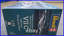 Revell 1/72 German U-Boat Type VIIC Wolf Pack Model Kit NIB 05015