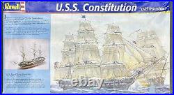 Revell 1/96 USS Constitution Model Kit With Original Box. Open Box