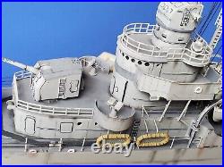 Revell US Navy Fletcher Class Destroyer DD451 CHEVALIER Ship Built Model Kit