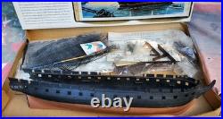 Revell USS Constitution 1/96 Scale Plastic Model Kit Vintage 1965