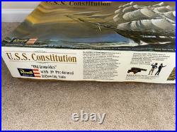 Revell USS Constitution Old Ironsides Ship 196 Scale 1971 Model Kit H398