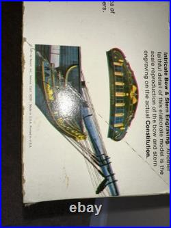 Revell USS Constitution Old Ironsides Ship 196 Scale 1971 Model Kit H398