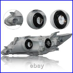 Right Projector Headlight Pearl Black Housing For Toyota Camry Model 2012-2014