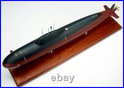 Russian Navy Alfa Class Nuclear Attack Submarine Desk Ship Boat 1/130 SC Model