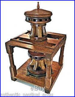 SAILING SHIPS DOUBLE HEADED CAPSTAN MODEL FOR PATENT APPLICATION PRICE REDUCTION