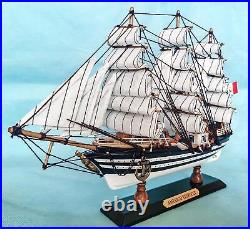 SAILINGSTORY Wooden Model Ship Amerigo Vespucci 1/300 Scale Replica Ship Model