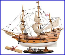 SAILINGSTORY Wooden Model Ship Mayflower 1/60 Scale Replica Sailing Sailboat