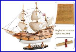 SAILINGSTORY Wooden Model Ship Mayflower 1/60 Scale Replica Sailing Sailboat
