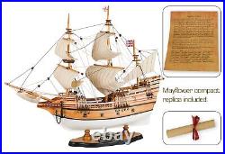 SAILINGSTORY Wooden Model Ship Mayflower 1/60 Scale Replica Sailing Ship Mode