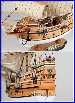 SAILINGSTORY Wooden Model Ship Mayflower 1/60 Scale Replica Sailing Ship Mode