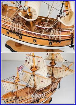 SAILINGSTORY Wooden Model Ship Mayflower 1/60 Scale Replica Sailing Ship Mode