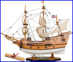 SAILINGSTORY Wooden Model Ship Mayflower 1/60 Scale Replica Sailing Ship Model