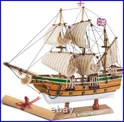 SAILINGSTORY Wooden Model Ship Mayflower 1/60 Scale Replica Sailing Ship Model S