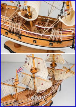 SAILINGSTORY Wooden Model Ship Mayflower 1/60 Scale Replica Sailing Ship Model S