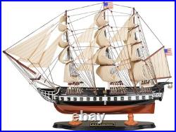 SAILINGSTORY Wooden Model Ship USS Constitution 1/100 Scale Replica Ship Mode