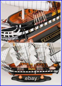 SAILINGSTORY Wooden Model Ship USS Constitution 1/140 Scale Replica Frigate S