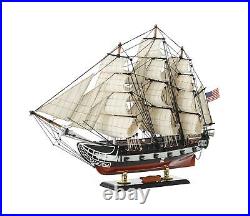 SAILINGSTORY Wooden Model Ship USS Constitution 1/150 Scale Replica Ship Mode