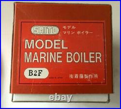 SAITO B2F Steam boiler for model ship marine boat