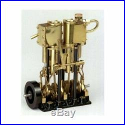 SAITO Steam engine for model ship marine boat T2DR-L Deluxe specification
