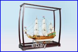 SEACRAFT GALLERY BATAVIA PAINTED Wooden Model Ship Extremely Detailed 90cm 35
