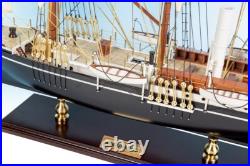 SEACRAFT GALLERY Endurance Sir Ernest Shackleton Painted Model Ship 75cm