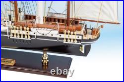SEACRAFT GALLERY Endurance Sir Ernest Shackleton Painted Model Ship 75cm