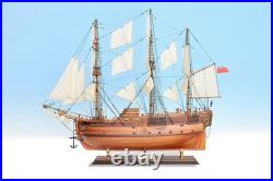 SEACRAFT GALLERY Handcrafted HMB Endeavour Wooden Model Ship James Cook ship