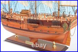SEACRAFT GALLERY Handcrafted HMB Endeavour Wooden Model Ship James Cook ship