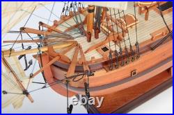 SEACRAFT GALLERY Handcrafted HMB Endeavour Wooden Model Ship James Cook ship